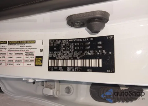 2023 Toyota Corolla Cross Hybrid Se из США, поврежденный, VIN 7MUFBABG3PV001144